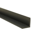 1" Leg x 1" Leg x 1/8" Thickness Gray PVC 90° Angle - 5' Length