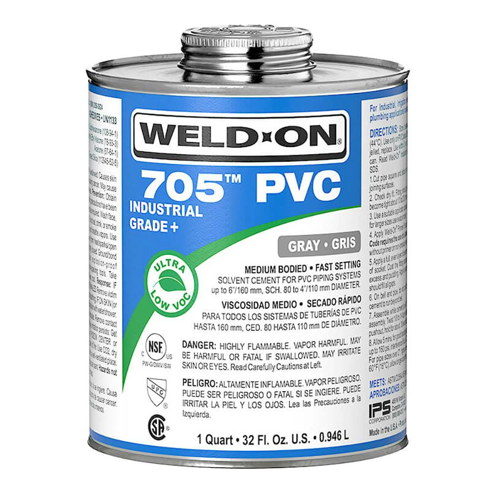 Quart Clear IPS® Weld-On® 705™ PVC Cement