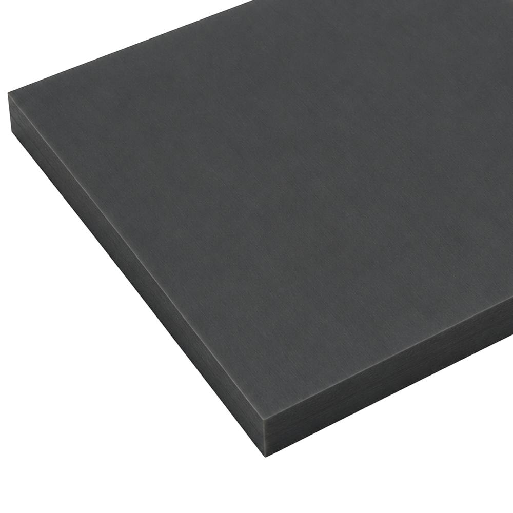 2" x 12" x 12" Nylatron® GSM PA6 Gray Plate