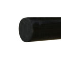 1" Dia. Black ABS Solid Round Rod - 4' Length