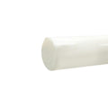 2" Dia. Natural ABS Solid Round Rod - 8' Length
