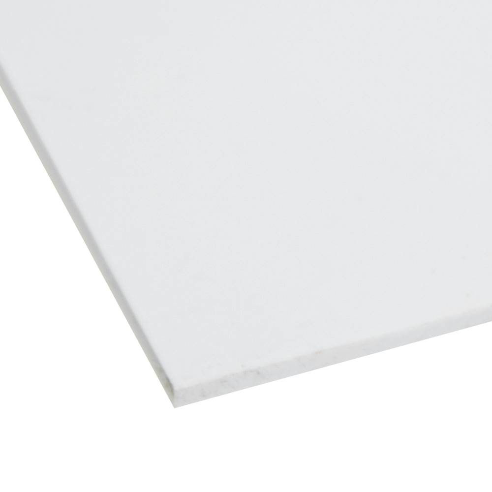1/8" x 12" x 12" White PVC Sheet