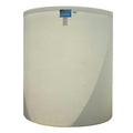 2700 Gallon Natural MDPE Round Open Top Vertical Bulk Storage Tank - 90" Dia. x 103" Hgt.