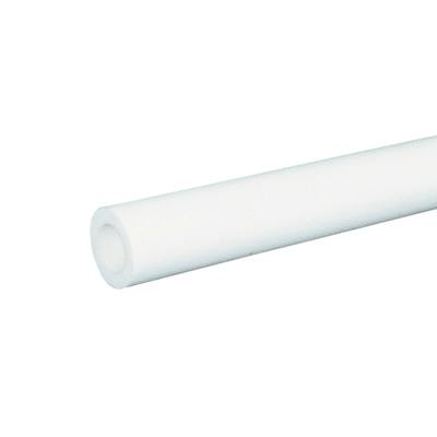 2" OD x 1-1/2" ID x 1/4" Wall Natural UHMW Polyethylene Tube - 10' Length