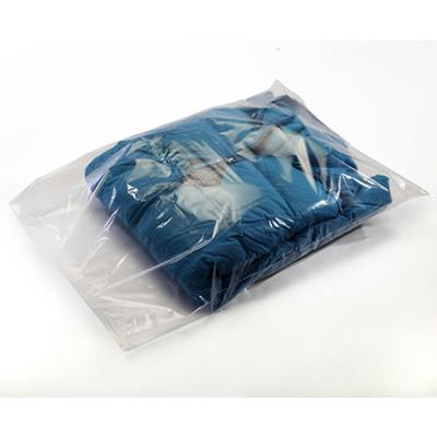 5" W x 7" L x 1.5 mil Thick Flat Poly Bags - Case of 1000