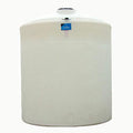 3300 Gallon Natural MDPE Round Open Top Vertical Bulk Storage Tank - 102" Dia. x 105" Hgt.