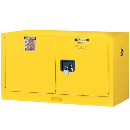 17 Gallon Manual-Close Justrite® Sure-Grip® EX Wall Mount Cabinet