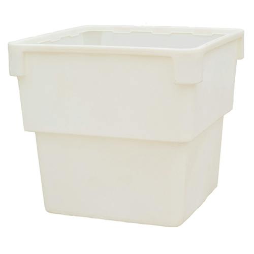 825 Gallon Natural MDPE Square Open Top Secondary Containment Tank - 73" L x 73" W x 66" Hgt.