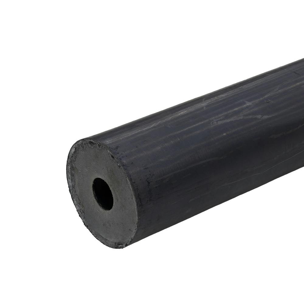 4" OD x 3" ID Nylatron® GSM PA6 Gray Tube