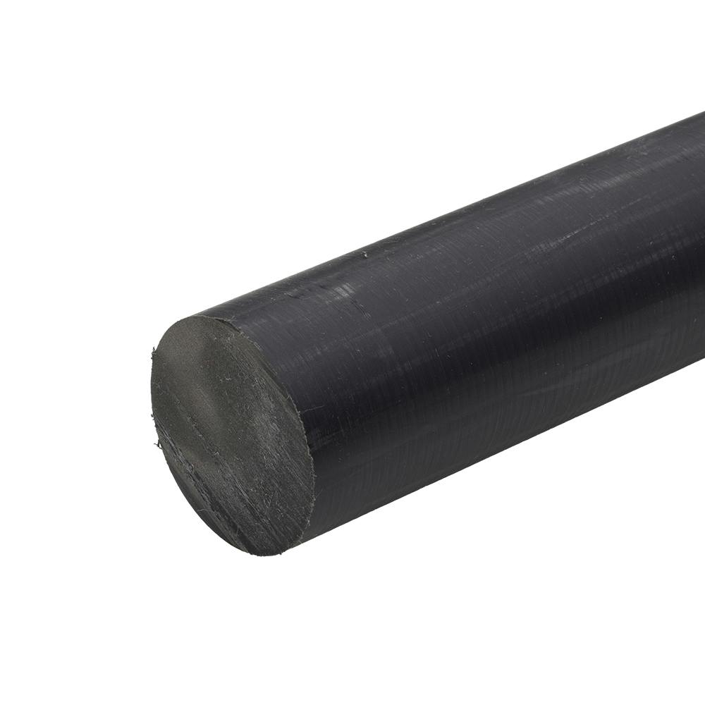 8" Dia. Nylatron® GSM PA6 Gray Rod