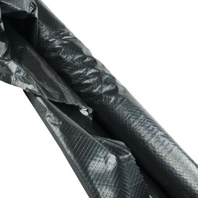 6' Wide Reinforced Black Sheeting 6 mil Thick