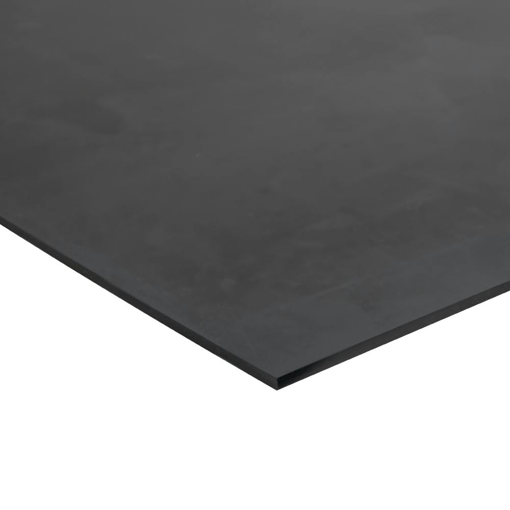 3/8" x 24" x 48" Black Polyurethane 95A Sheet