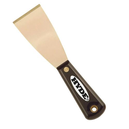 2" Stiff Brass Black & Silver® Putty Knives