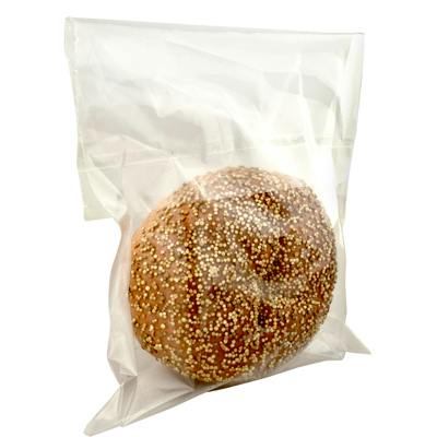 14" x 7" + 3" Lip x 1.25 mil Resealable Lip & Tape PPE Sandwich Bags