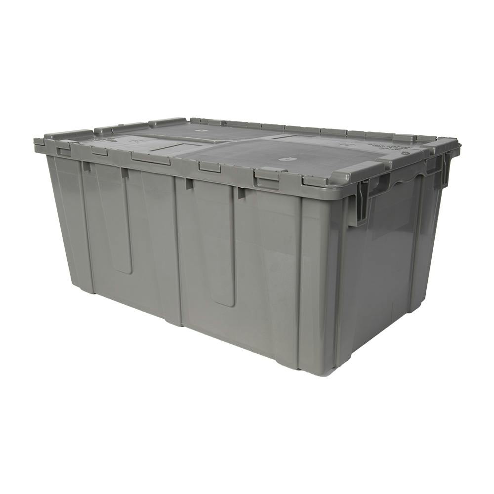 26.9" L x 16.9" W x 12.1" Hgt. Gray Security Shipper Container