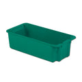 20" L x 10" W x 7" Hgt. Green Nest & Stack Box