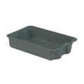22" L x 14" W x 5" Hgt. Gray Nest & Stack Box