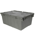 21.9" L x 15.2" W x 9.3" Hgt. Gray Security Shipper Container