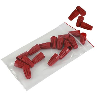 8" W x 8" L x 2 mil Minigrip® Premium Red Line™ Reclosable Bags - Case of 1000