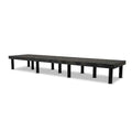 96" L x 24" W x 12" Hgt. Grid Top Dunnage-Rack™ - 1500 lb. Capacity