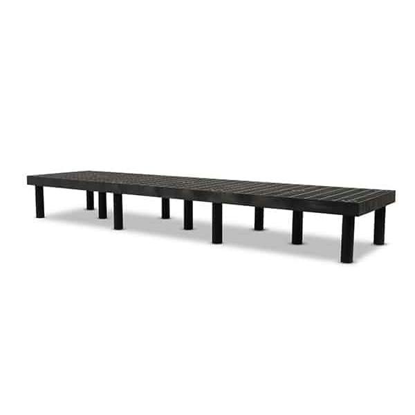 96" L x 24" W x 12" Hgt. Grid Top Dunnage-Rack™ - 1500 lb. Capacity