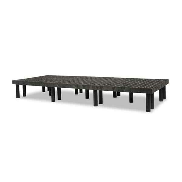 96" L x 36" W x 12" Hgt. Grid Top Dunnage-Rack™ - 2000 lb. Capacity