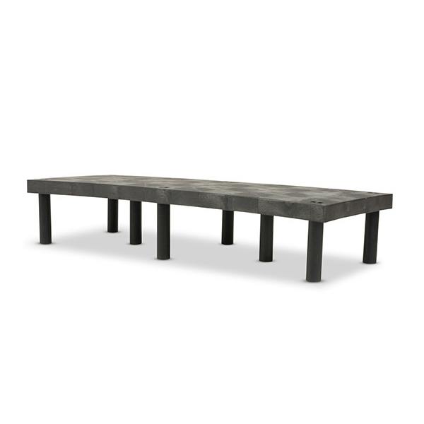 66" L x 24" W x 12" Hgt. Solid Top Dunnage-Rack™ - 1500 lb. Capacity