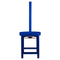 Blue Powder-Coated Steel Tank Stand for Domed 37" Diameter Tank