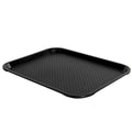 Black Polypropylene Food Tray - 13-13/16" L x 10-11/16" W x 1" Hgt.