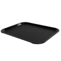 Black Polypropylene Food Tray - 17-7/8" L x 14" W x 1-1/8" Hgt.