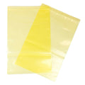 12" x 18" x 4 mil Ferrous Yellow Zipper Bags