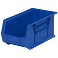 14-3/4" L x 8-1/4" W x 7" Hgt. OD Blue Storage Bin