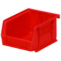 5-3/8" L x 4-1/8" W x 3" Hgt. OD Red Storage Bin