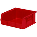 10-7/8" L x 11" W x 5" Hgt. OD Red Storage Bin
