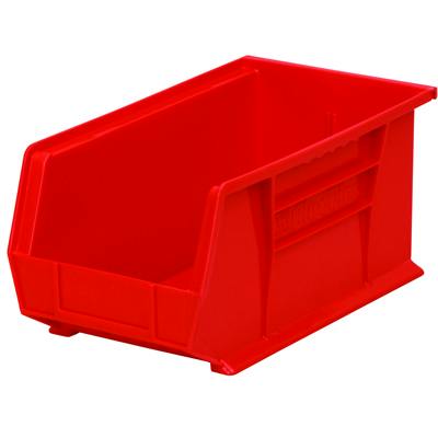 14-3/4" L x 8-1/4" W x 7" Hgt. OD Red Storage Bin