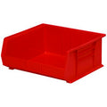 14-3/4" L x 16-1/2" W x 7" Hgt. OD Red Storage Bin