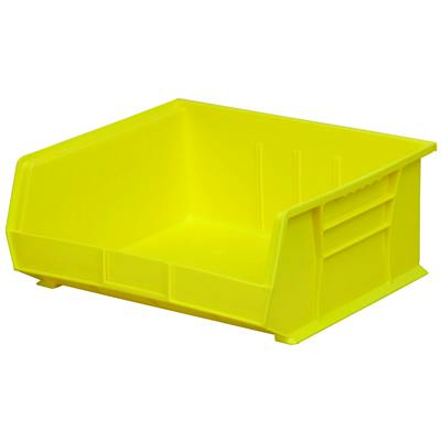 14-3/4" L x 16-1/2" W x 7" Hgt. OD Yellow Storage Bin