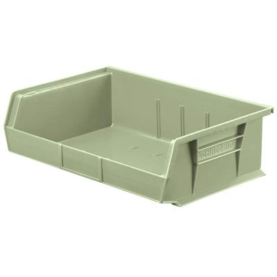 10-7/8" L x 16-1/2" W x 5" Hgt. OD Stone Storage Bin