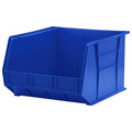 18" L x 16-1/2" W x 11" Hgt. OD Blue Storage Bin *Not designed for hanging systems.