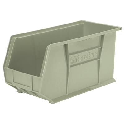 18" L x 8-1/4" W x 9" Hgt. OD Stone Storage Bin *Not designed for hanging systems.
