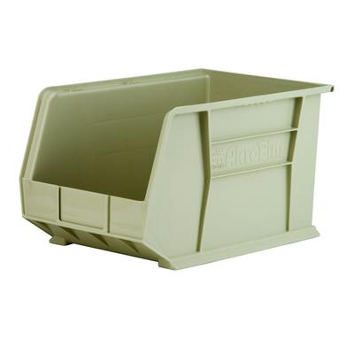 18" L x 11" W x 10" Hgt. OD Stone Storage Bin