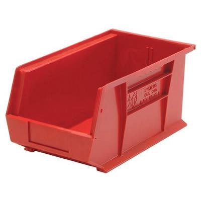 Red Quantum® Ultra Series Stack & Hang Bin - 14-3/4" L x 5-1/2" W x 5" Hgt.