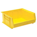 Yellow Quantum® Ultra Series Stack & Hang Bin - 14-3/4" L x 16-1/2" W x 7" Hgt.