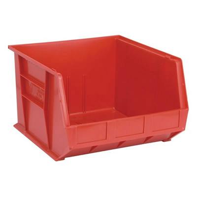 Red Quantum® Ultra Series Stack & Hang Bin - 18" L x 16-1/2" W x 11" Hgt.