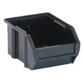 Quantum® Black Conductive Stack & Hang Bin - 5-3/8" L x 4-1/8" W x 3" Hgt.