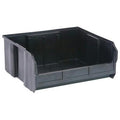 Quantum® Black Conductive Stack & Hang Bin - 14-3/4" L x 16-1/2" W x 7" Hgt.