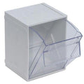 White Tip Out Bin - 4" L x 4-1/2" W x 6" Hgt.