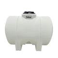 530 Gallon Natural XLPE ProChem® Horizontal Leg Tank (1.9 Specific Gravity) with 16" Twist Lid - 48" Dia. x 74" L