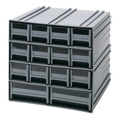 Interlocking Storage Cabinet with 12 IDR 201 & 2 IDR 203 Drawers