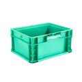 12" L x 15" W x 7.5" Hgt. Green StakPak Container